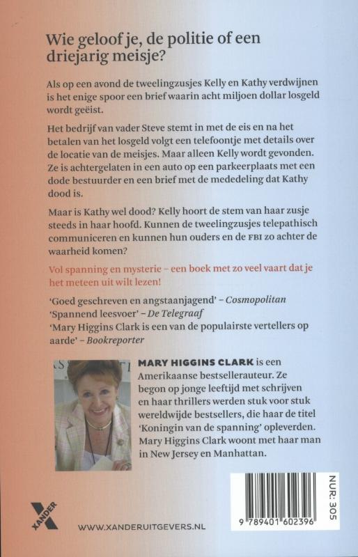 Tweelingzusje Tweelingzusje achterkant