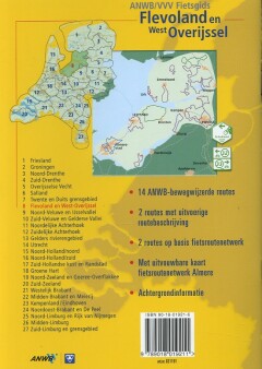 Flevoland / ANWB fietsgids achterkant