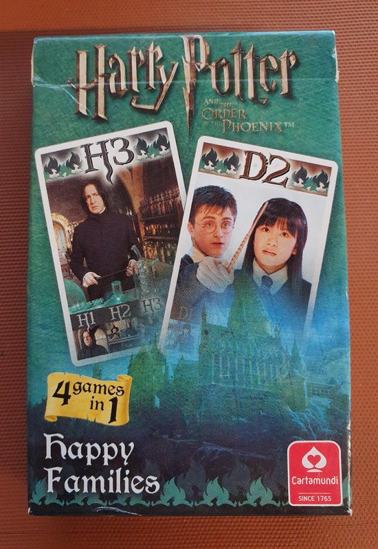 Nieuw, Harry Potter Kwartet