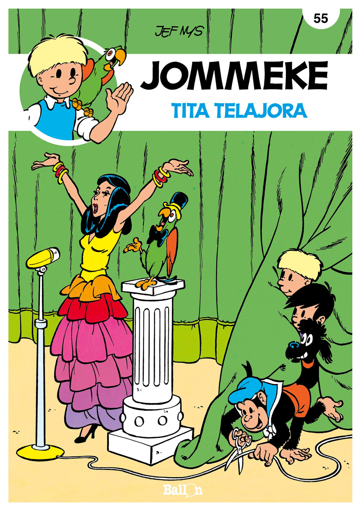 Tita Telalora / Jommeke strip - nieuwe look / 55