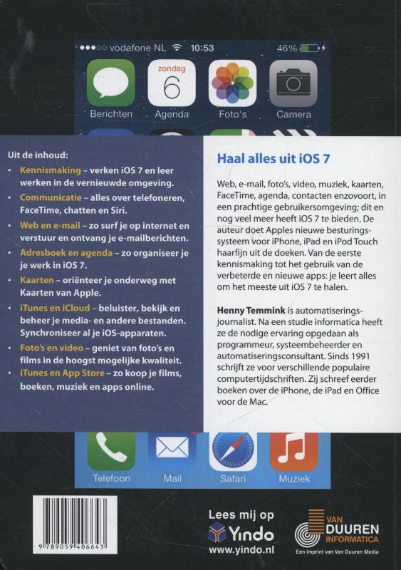 Ontdek iOS 7 / Ontdek! achterkant