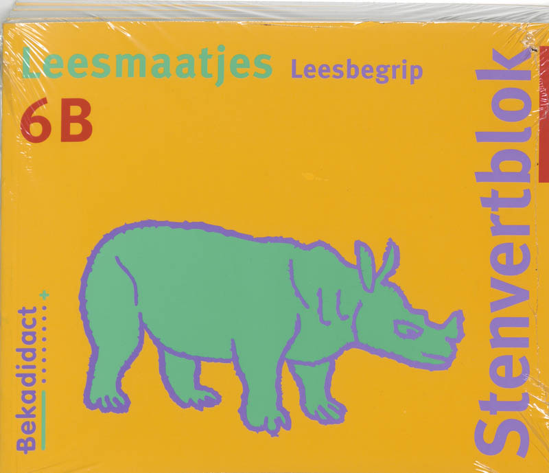 Stenvert Leesmaatjes 5 ex / 6B Groep 6 Begrijpend lezen / Werkboek / Stenvert-leesserie