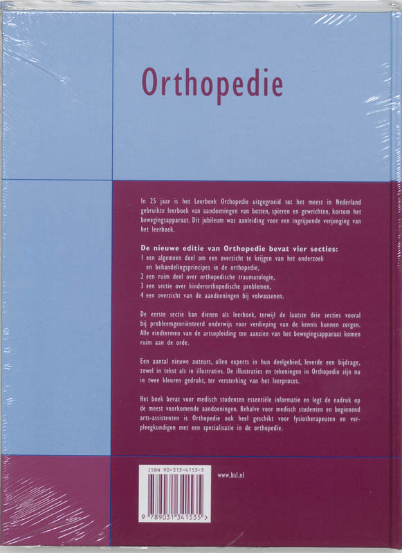 Orthopedie / Quintessens Orthopedie / Quintessens achterkant