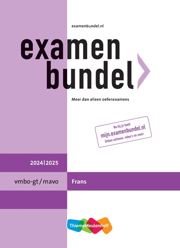 Examenbundel vmbo-gt/mavo Frans 2024/2025
