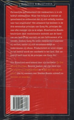 Gung Ho! / Business bibliotheek Gung Ho! / Business bibliotheek achterkant