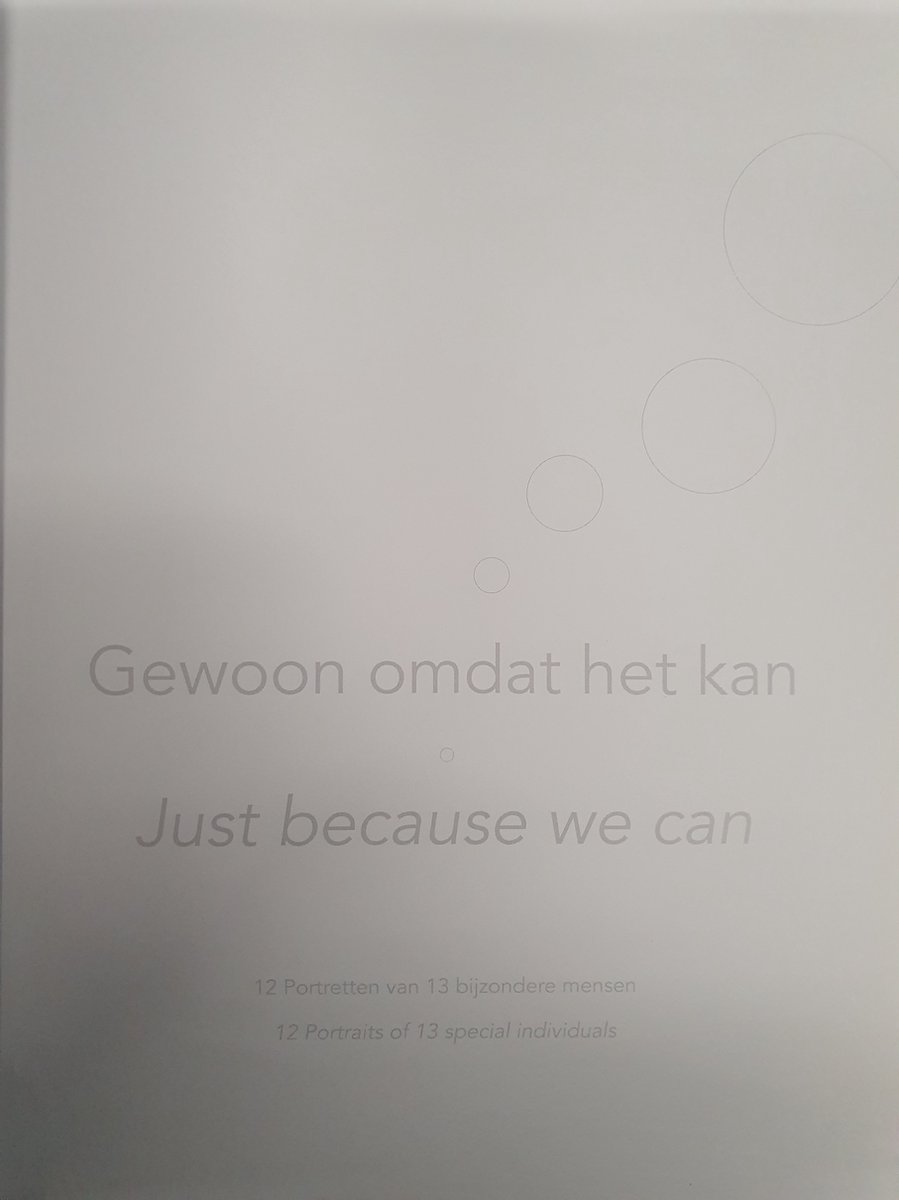 Gewoon omdat het kan