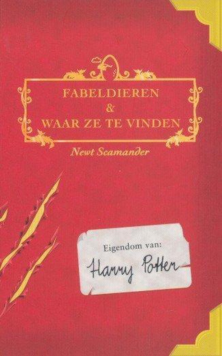 boekenbalie_9789061696285_cover Fantastic Beasts and Where to Find Them - Fabeldieren en waar ze te vinden