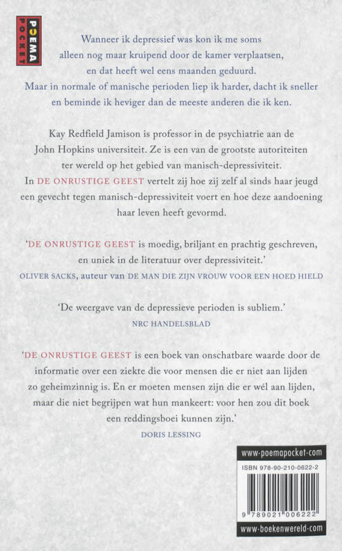 De onrustige geest / Reuze-Poema achterkant
