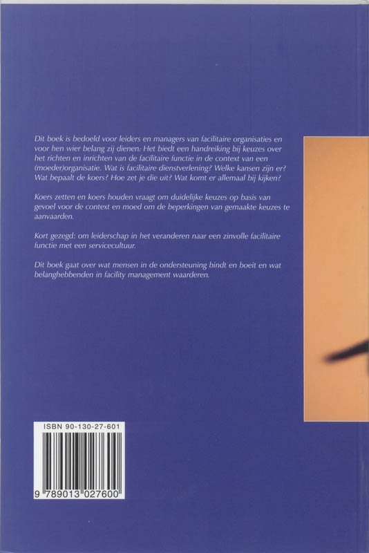 Leiderschap in service / Facetten van Facility Management achterkant