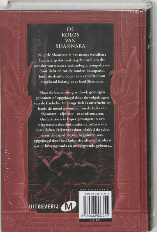 Kolos Van Shannara achterkant