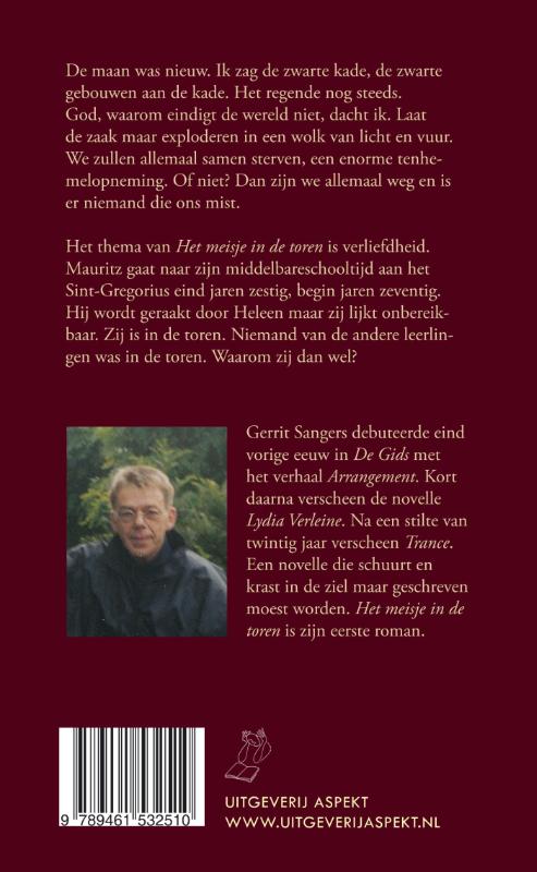 Het meisje in de toren achterkant