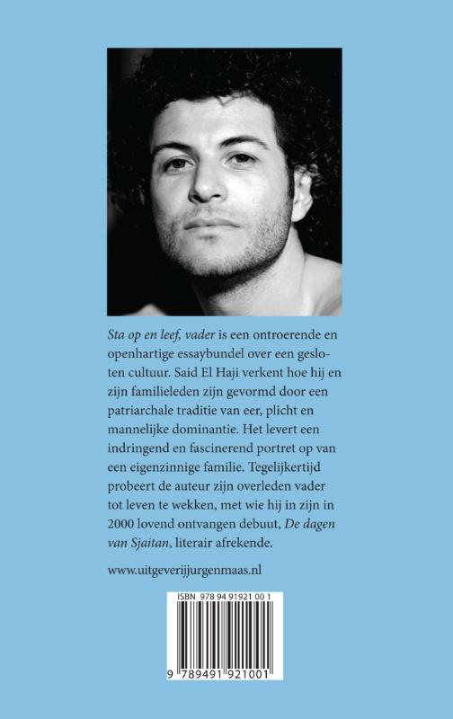 Sta op en leef, vader Sta op en leef, vader achterkant