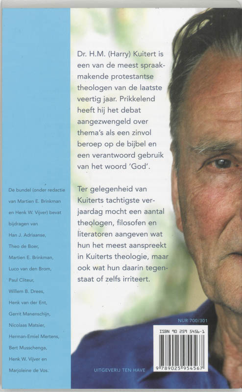 Harry Kuitert : Zijn God achterkant