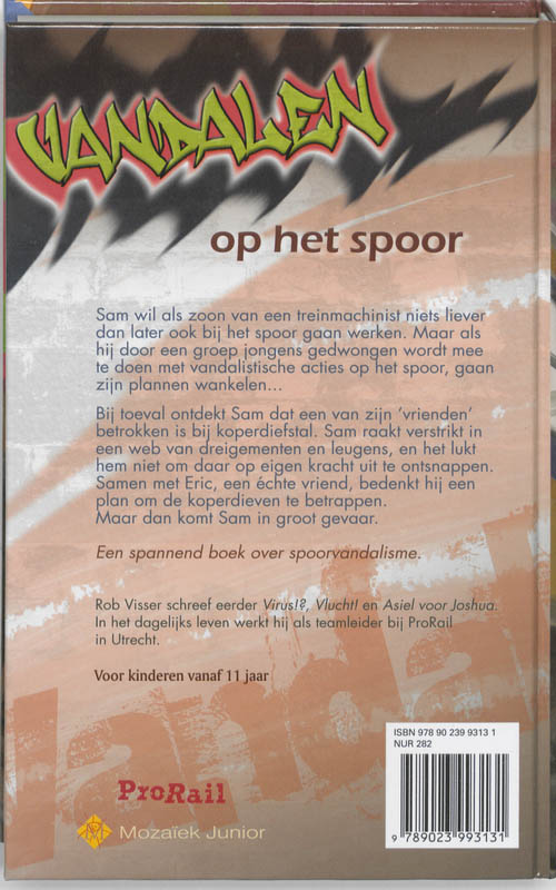 Vandalen op het spoor achterkant