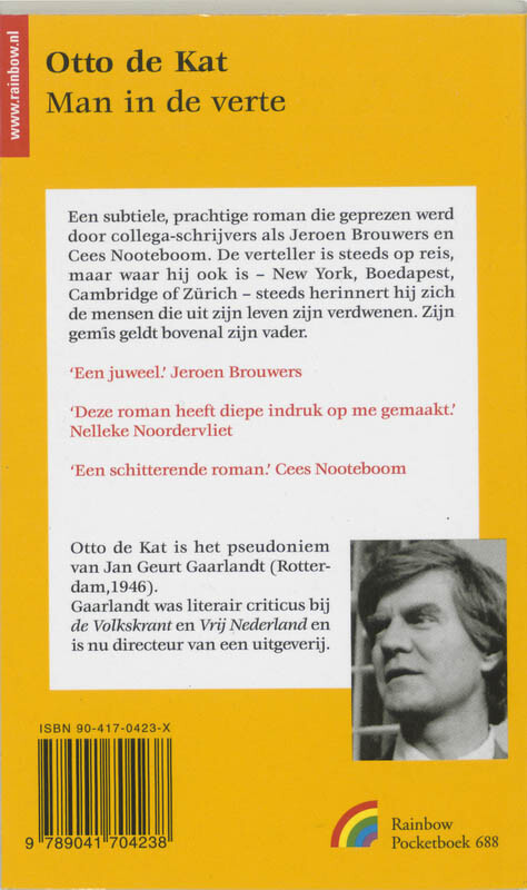 Man in de verte / Rainbow pocketboeken / 688 achterkant