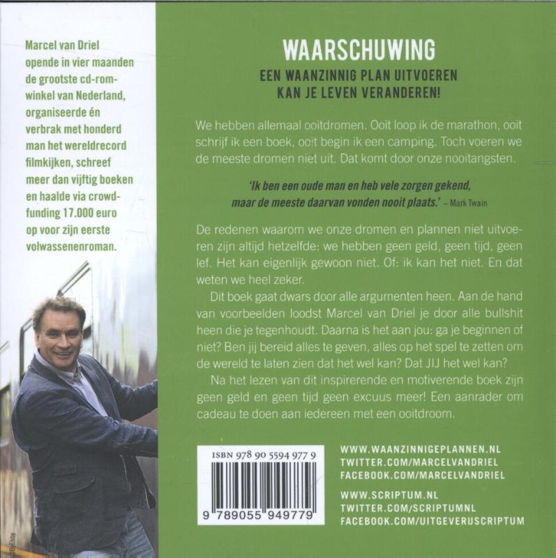 Geen tijd, geen geld, toch doen achterkant