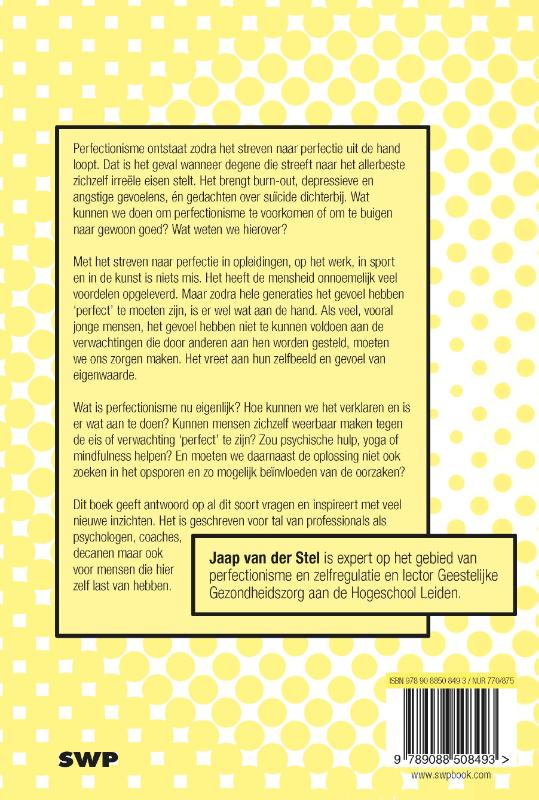 Perfectionisme achterkant