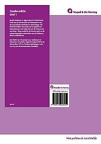 Stapel & De Koning Studie-editie 2018-2019 / Het politievak inzichtelijk / 1 achterkant