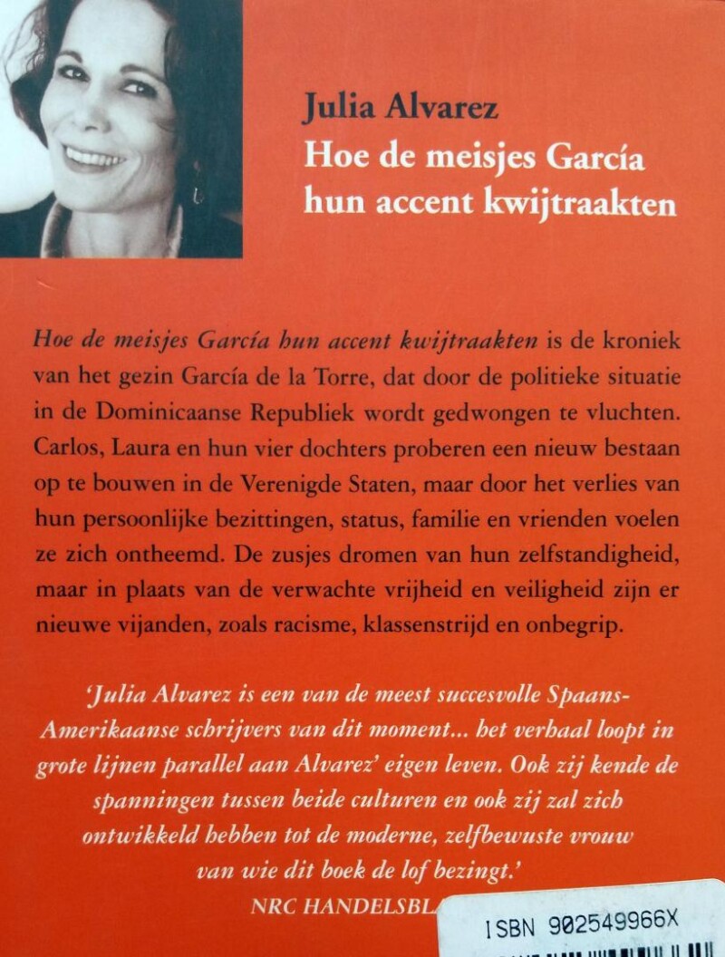 Hoe de meisjes Garcia hun accent kwijtraakten / Pandora literair achterkant