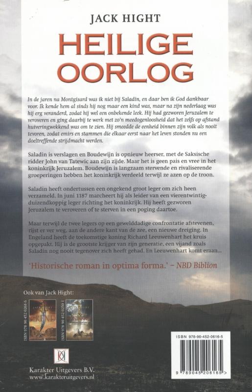 Heilige oorlog / Saladin-trilogie / 3 Heilige oorlog / Saladin-trilogie / 3 achterkant