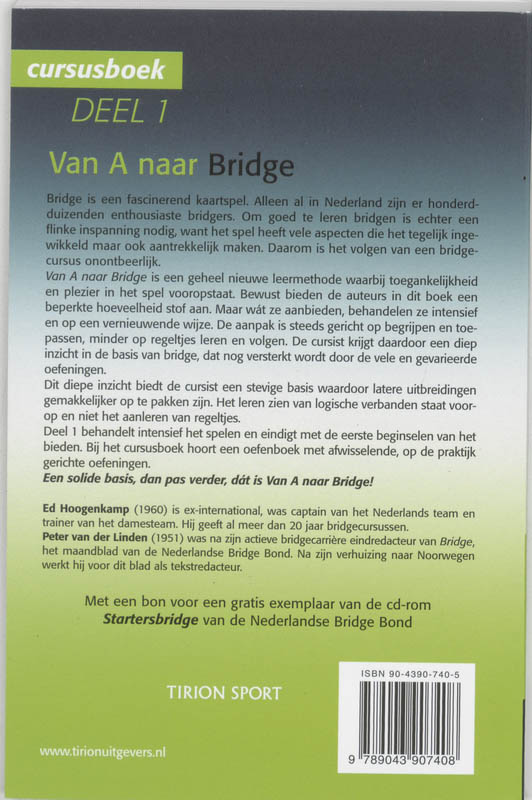 Van A Naar Bridge achterkant