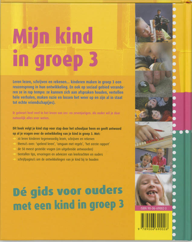 Mijn Kind In Groep 3 achterkant