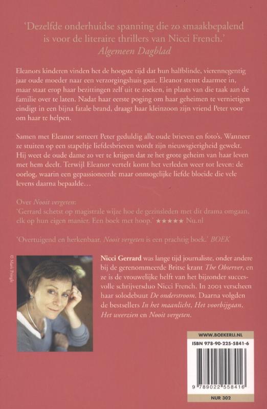 Huis van herinneringen Huis van herinneringen achterkant