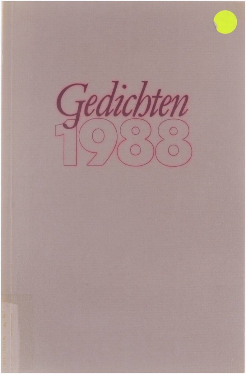 gedichten 1988 - van Herreweghen, Spillebeen