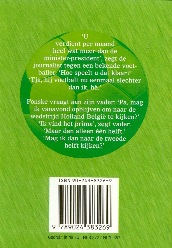 101 voetbalgekke voetbalmoppen achterkant
