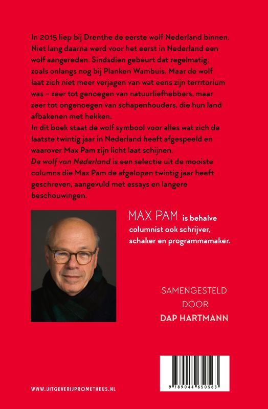 De wolf van Nederland De wolf van Nederland achterkant