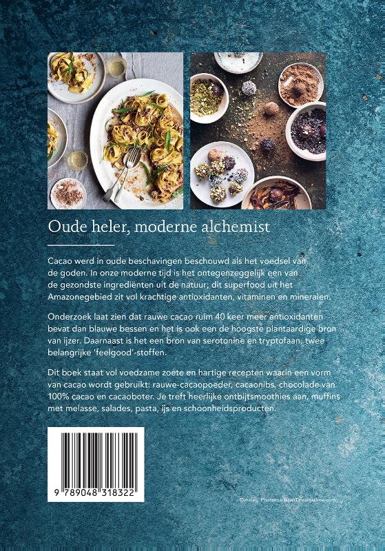 Het cacao kookboek achterkant
