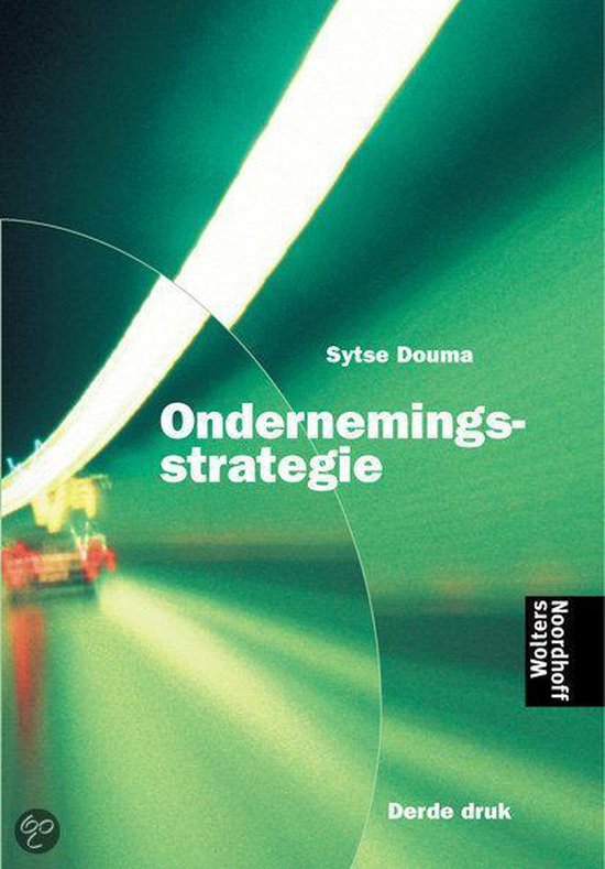 ONDERNEMINGSSTRATEGIE DR 3