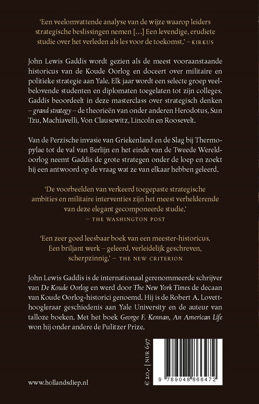 Over strategisch denken achterkant