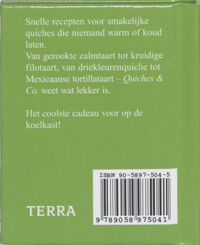 Quiches & co achterkant