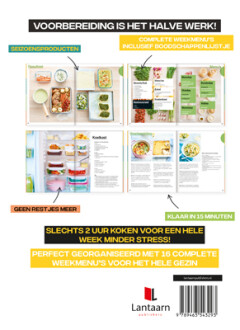 In 2 uur meal prep achterkant
