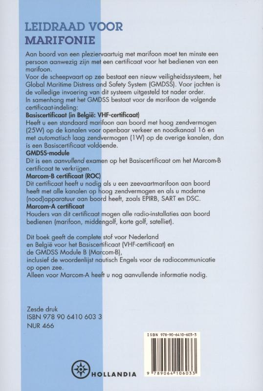 Leidraad voor marifonie achterkant