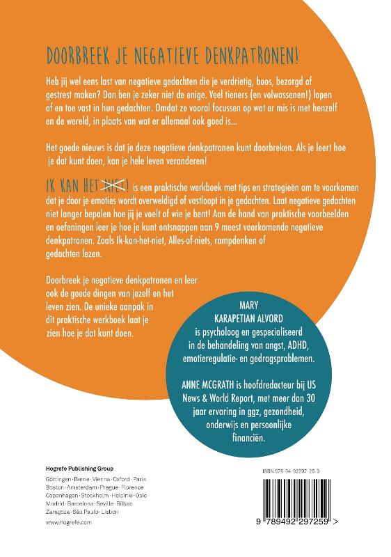 Ik kan het (niet) achterkant