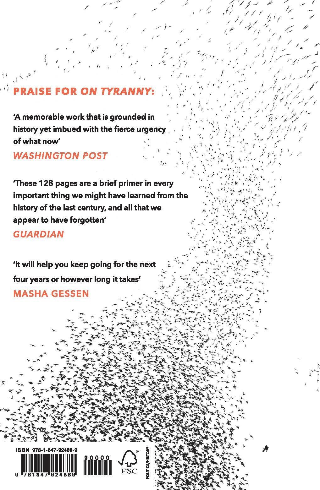 On Tyranny achterkant