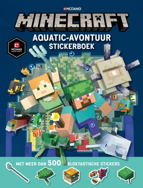 Minecraft Aquatic Survival stickerboek / Minecraft