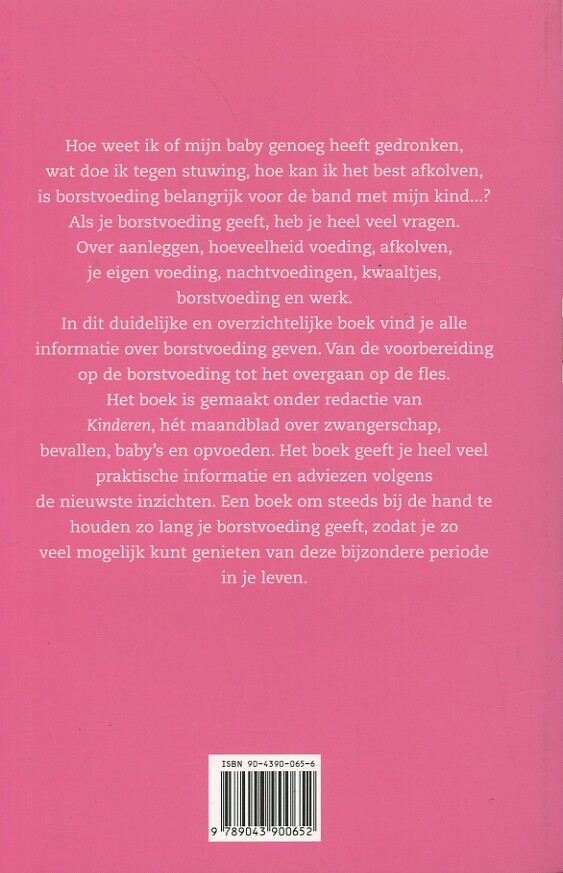 Borstvoeding geven / Kinderen informatief Borstvoeding geven / Kinderen informatief achterkant