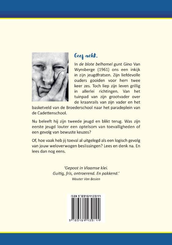 De blote belhamel achterkant