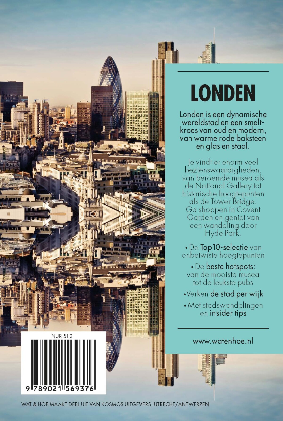 Londen / Wat & hoe reisgidsen achterkant