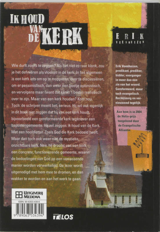 IK HOUD VAN DE KERK achterkant
