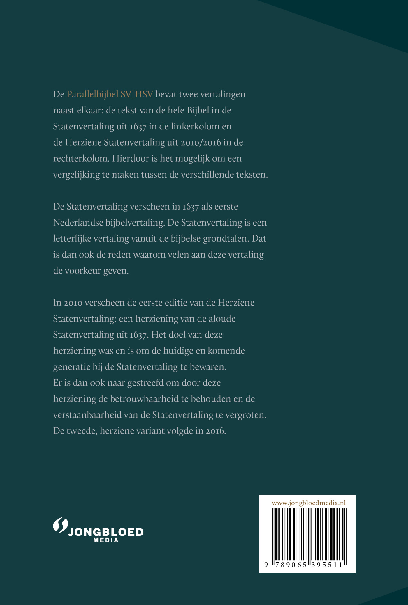 Parallelbijbel achterkant