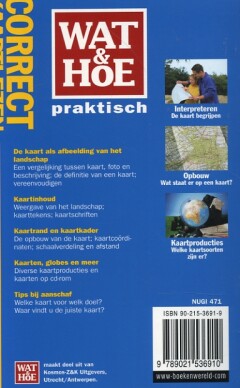 Wat & hoe Correct kaartlezen / Wat & Hoe praktisch achterkant