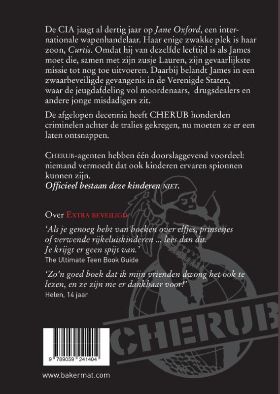 Cherub - Missie 3 - Extra beveiligd Paperback / Cherub / 3 achterkant