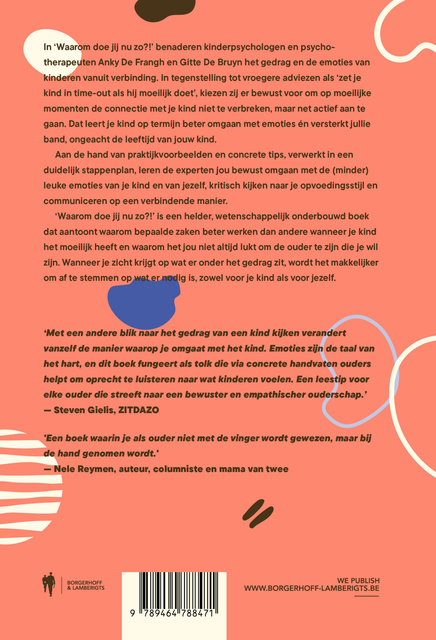 Waarom doe jij nu zo?! achterkant