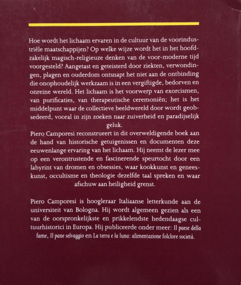 Het onvergankelijke vlees / Sporen achterkant