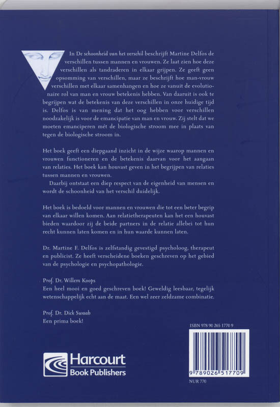 De schoonheid van het verschil achterkant