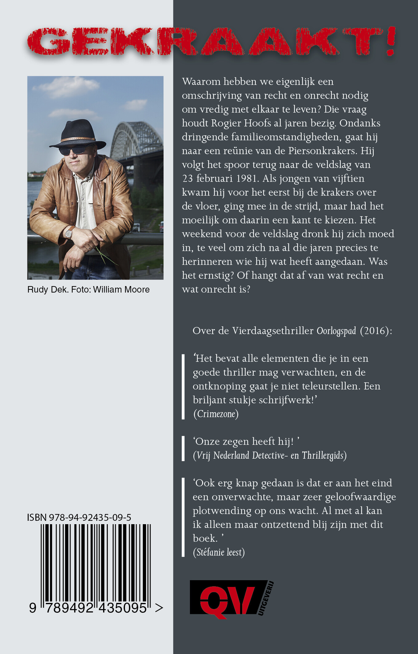 Gekraakt! / Vierdaagsethriller / 6 achterkant